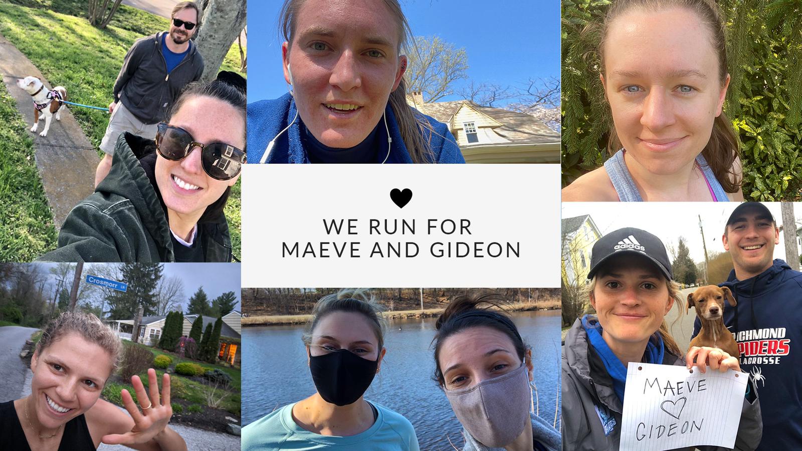 Running for Maeve and Gideon